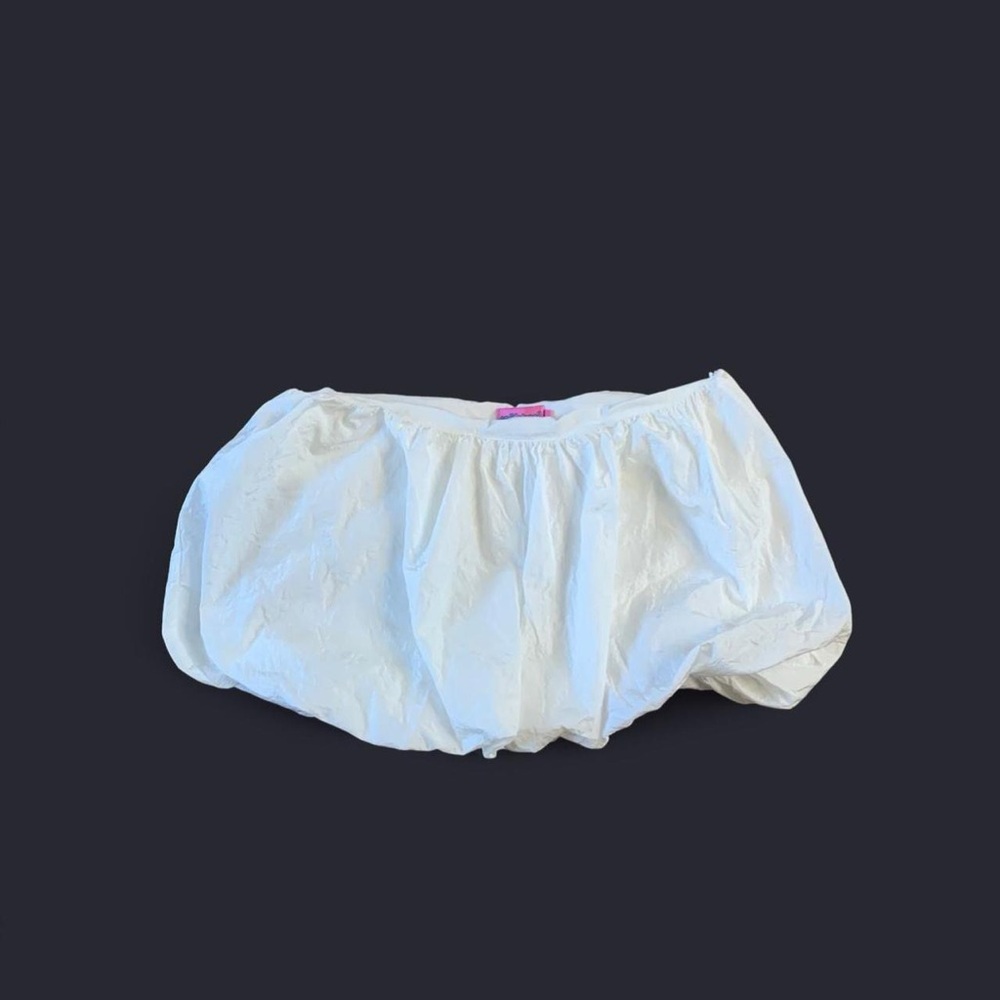 White Girls' Bubble Skirt